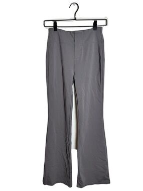 Halara Flex High Waisted Slight Flare Work Pants Putty Gray XS Petite